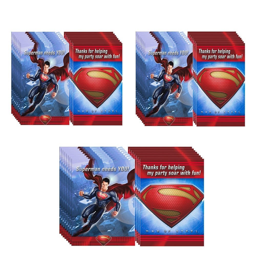 Invitation Cards - Superman