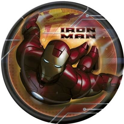 Iron Man-7 Inch Plates