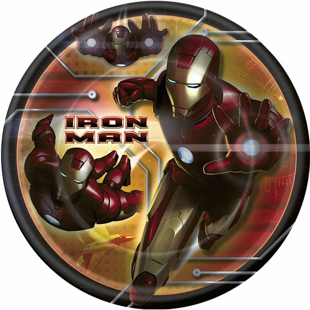 أطباق عشاء بنمط آيرون مان