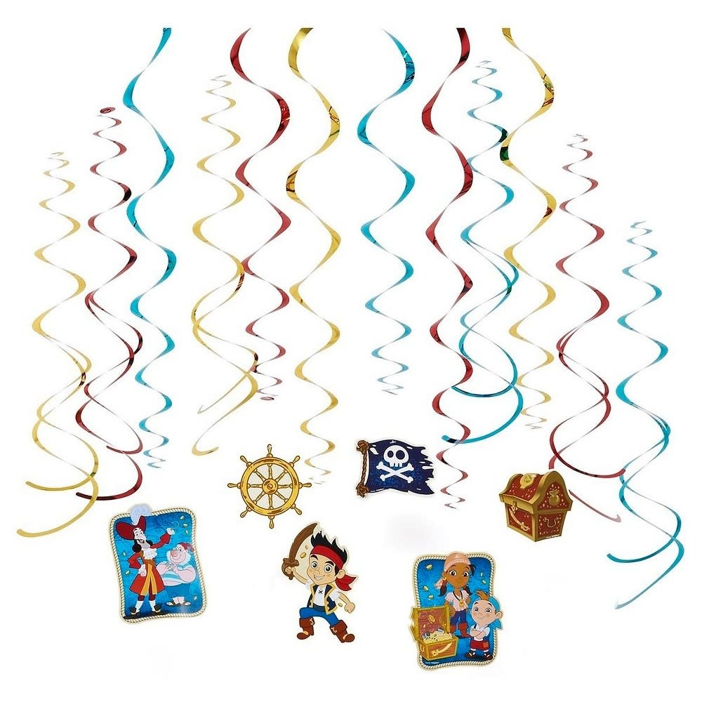 Jake & The Never Land Pirates - Swirl Decorations