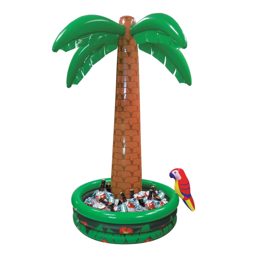 Jumbo Palm Tree Inflatable Cooler Hawaiian/Tropical