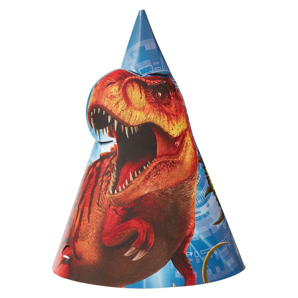 Jurassic World Die Cut Paper Cone Hat Dinosaurs & Dragons