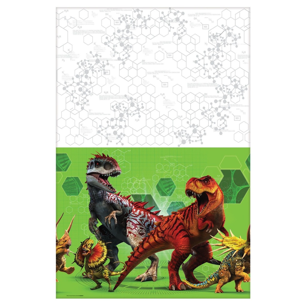Jurassic World™ Plastic Table Cover Dinosaurs & Dragons