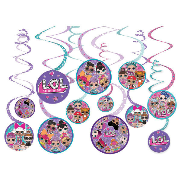 LOL Surprise-Spiral Decorations
