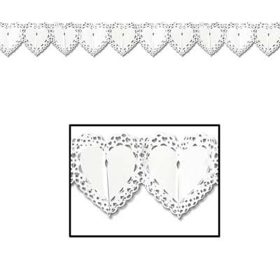 Lace Heart Garland Valentine