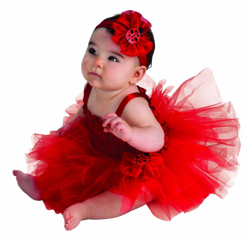 Ladybug Tutu Dress - 6 - 9 Months