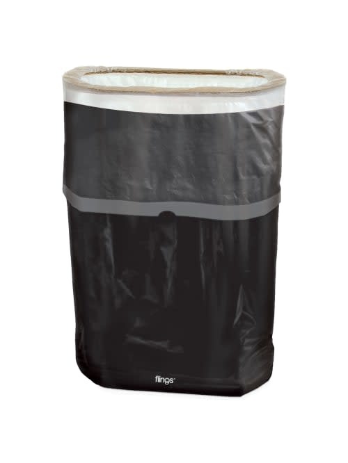 Large Flings® Bin - Black Coolers & Serving Plates