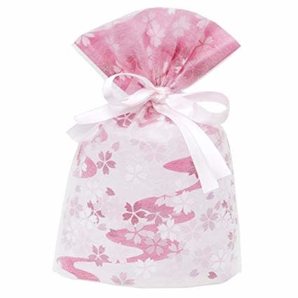 Large Gift Bag - Non Woven Cherry Red (29X43X10) cm