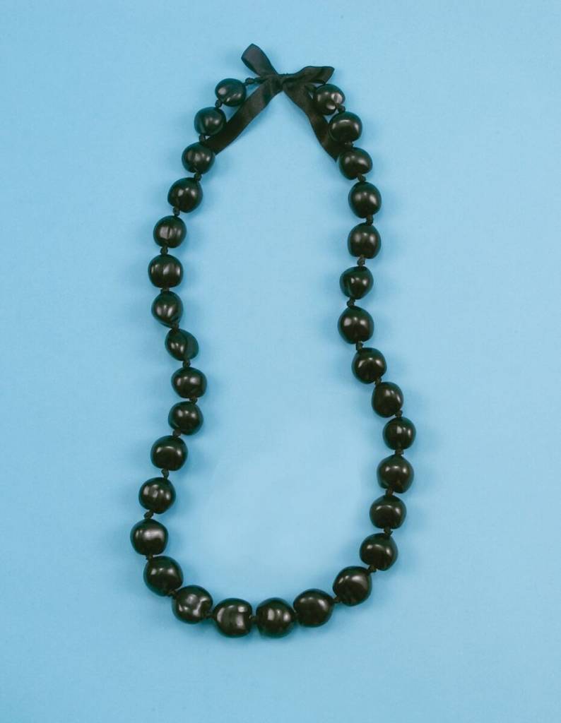 Lei - 32 Nut Black Kukui Hawaiian/Tropical