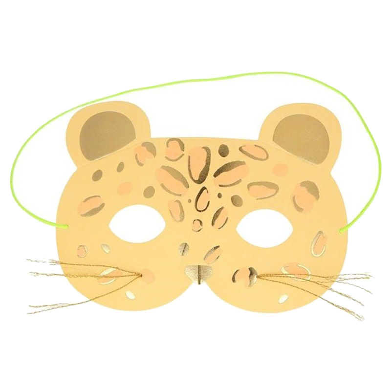 Leopard Mask Card