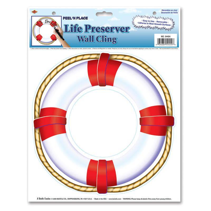 Life Preserver Peel 'N Place