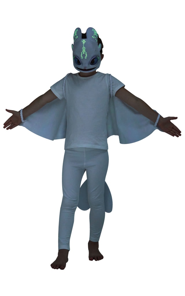 Light Fury Glow In The Dark Accessory Set