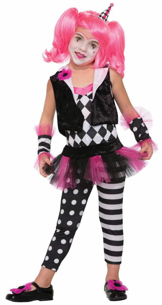 Lil' Trixie The Clown Girl Costume