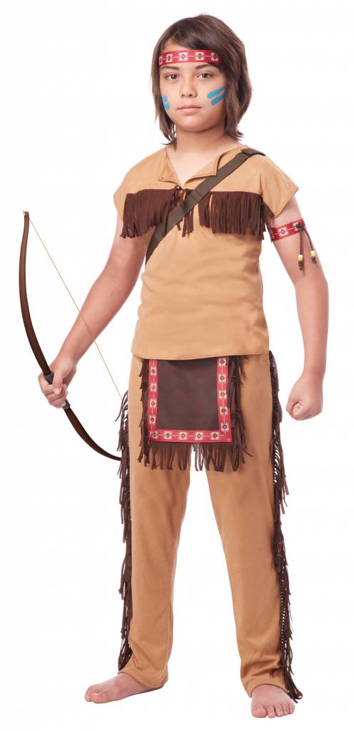 Little Boy Native American Brave Boys Child
