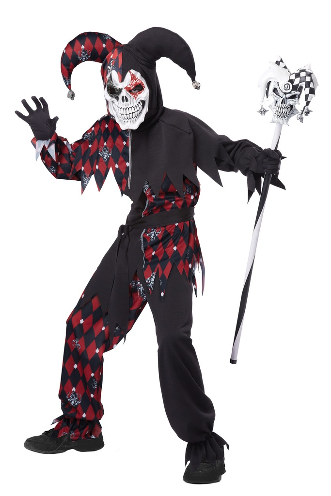 Little Boy Sinister Jester Boys Child