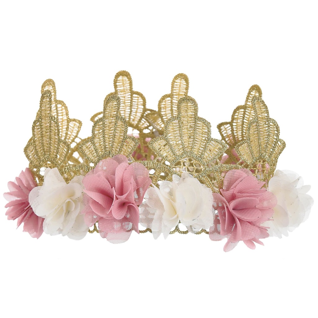 Little Miss One-derful Lace Crown