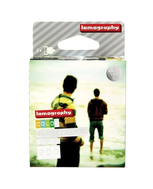 Lomo 120/200 Color Films 3/Pk-Slide X-PRO Photography