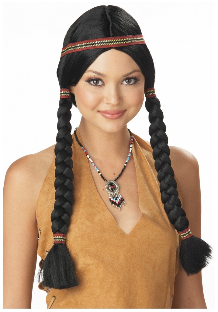 Long Wig - Indian Maiden
