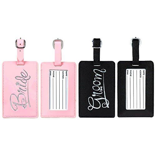 Luggage Tags - Bride & Groom Bridal & Wedding