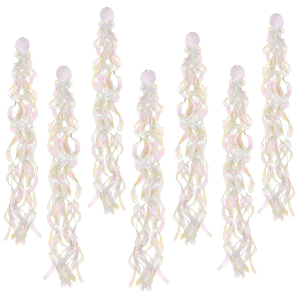 Luminous Iridescent Swirls Hanging Decoration