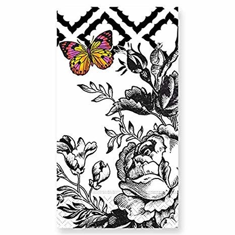 Lunch Napkin - Guest Butterfly Toile