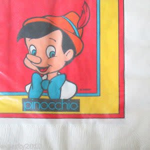 Lunch Napkin - Pinnocchio