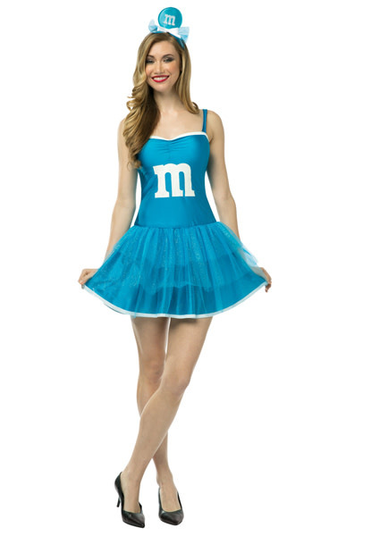 M&M Party Dress  Blue Girls Teen