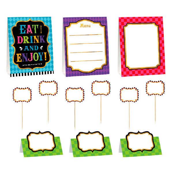 Mad Tea Party-Buffet Decorating Kit