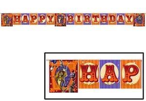 Madagascar 3 - Plastic Happy Birthday Banner
