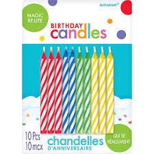 Magic Re-Light Birthday Candles