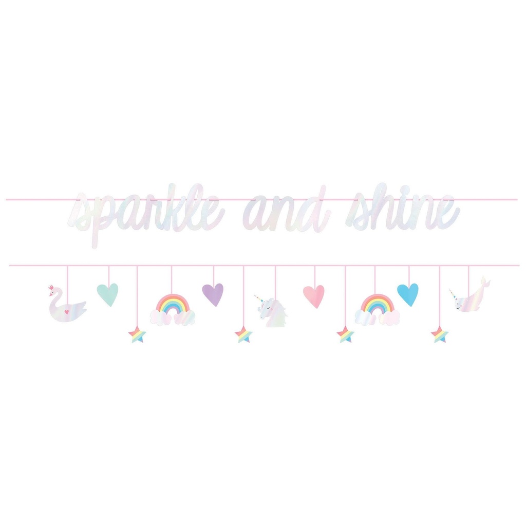Magical Rainbow Birthday Double Banner Multipack