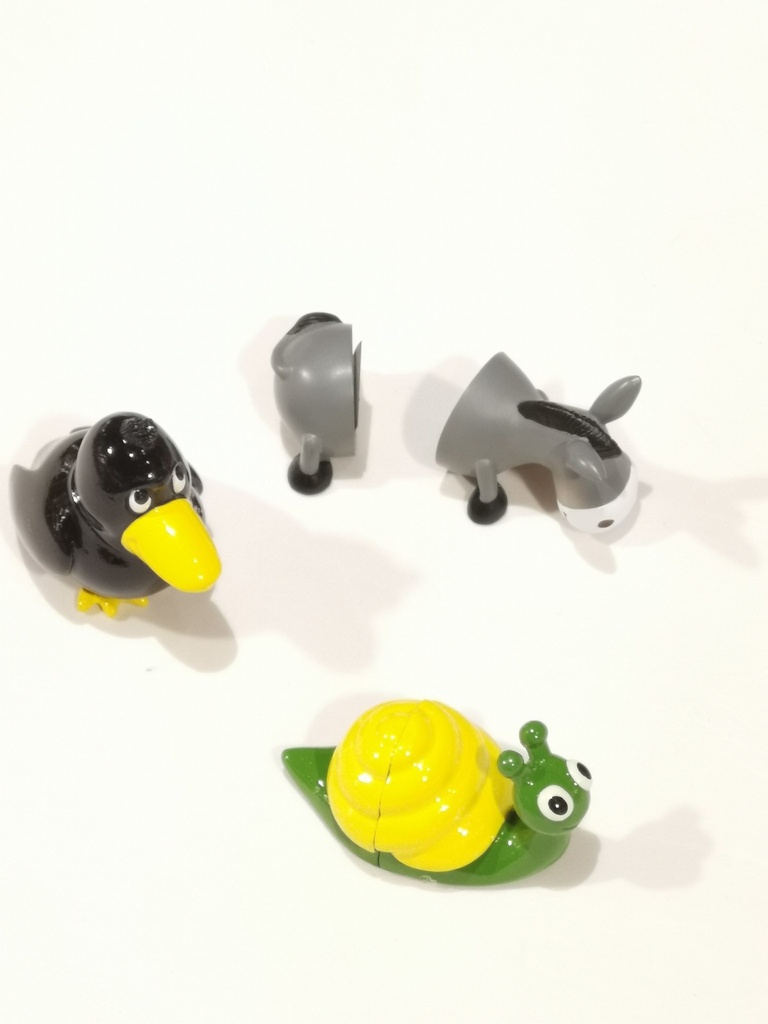 Magnetic Card/Picture Holder Animals Office & Stationery