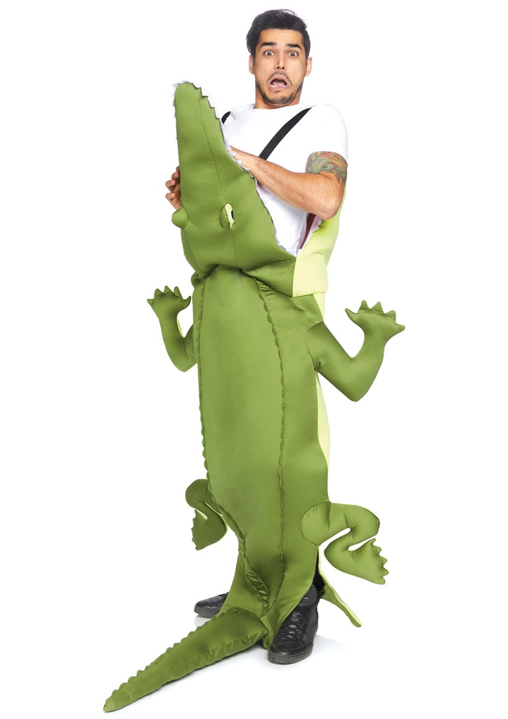 Man Eating Alligator Men Costume OS/Adult Animals