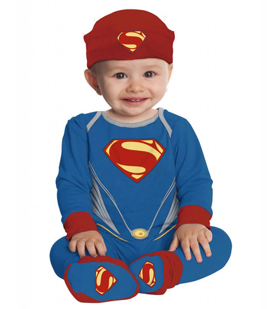 Man Of Steel Superman One Piece Boys Imfant
