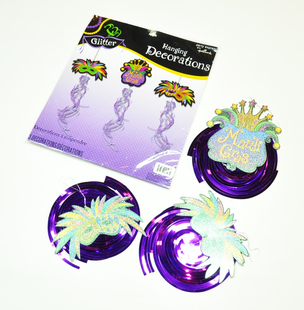 Mardi Gras - Garland Tinsel