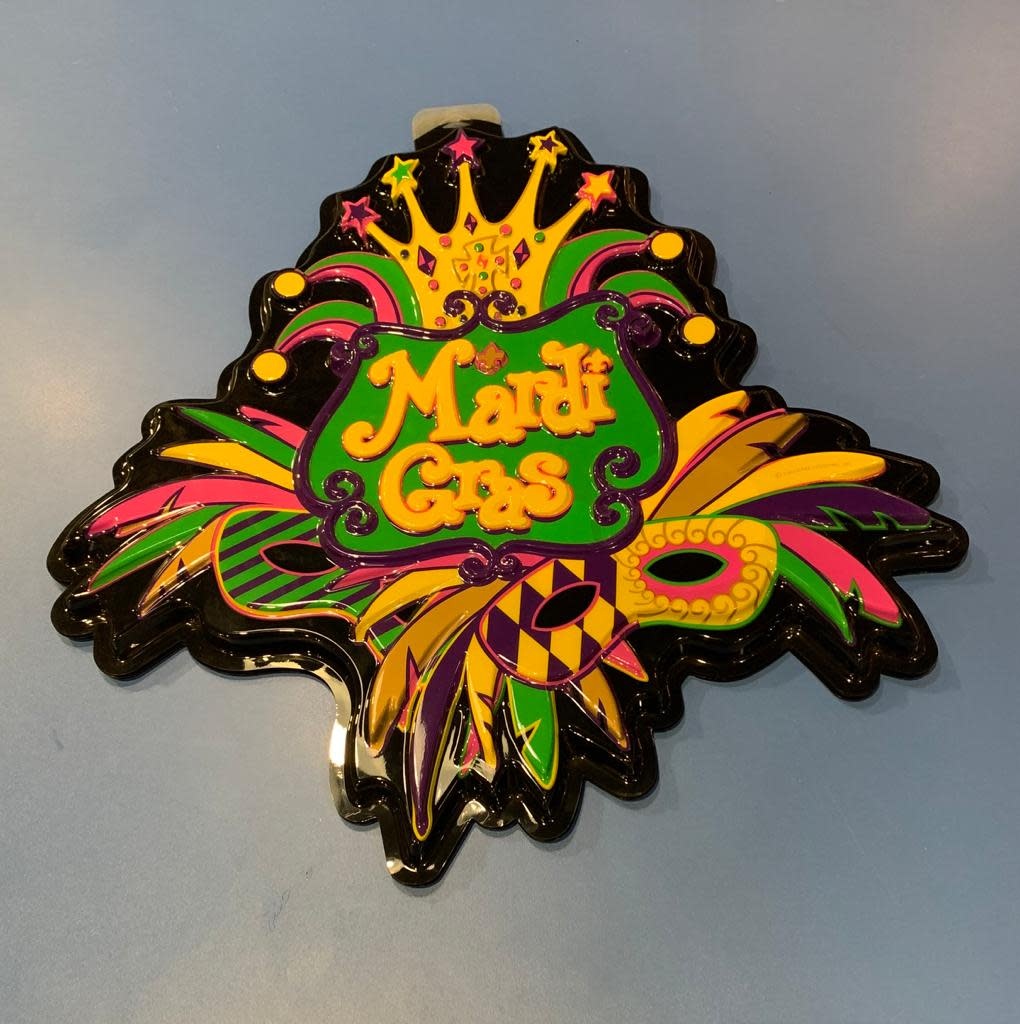 Mardi Gras - Wall Vacform Decoration Masquerade