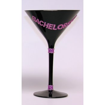 Martini Glass - Bachelorette 7.5" Bridal & Wedding