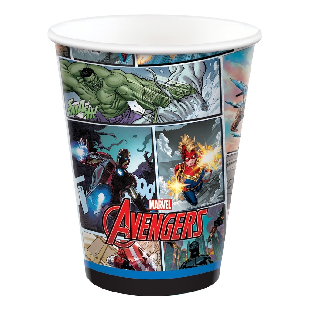 Marvel Avengers Powers Unite  9oz cups