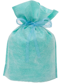 Medium Gift Bag - Non Woven Light Green (23x32x8) cm