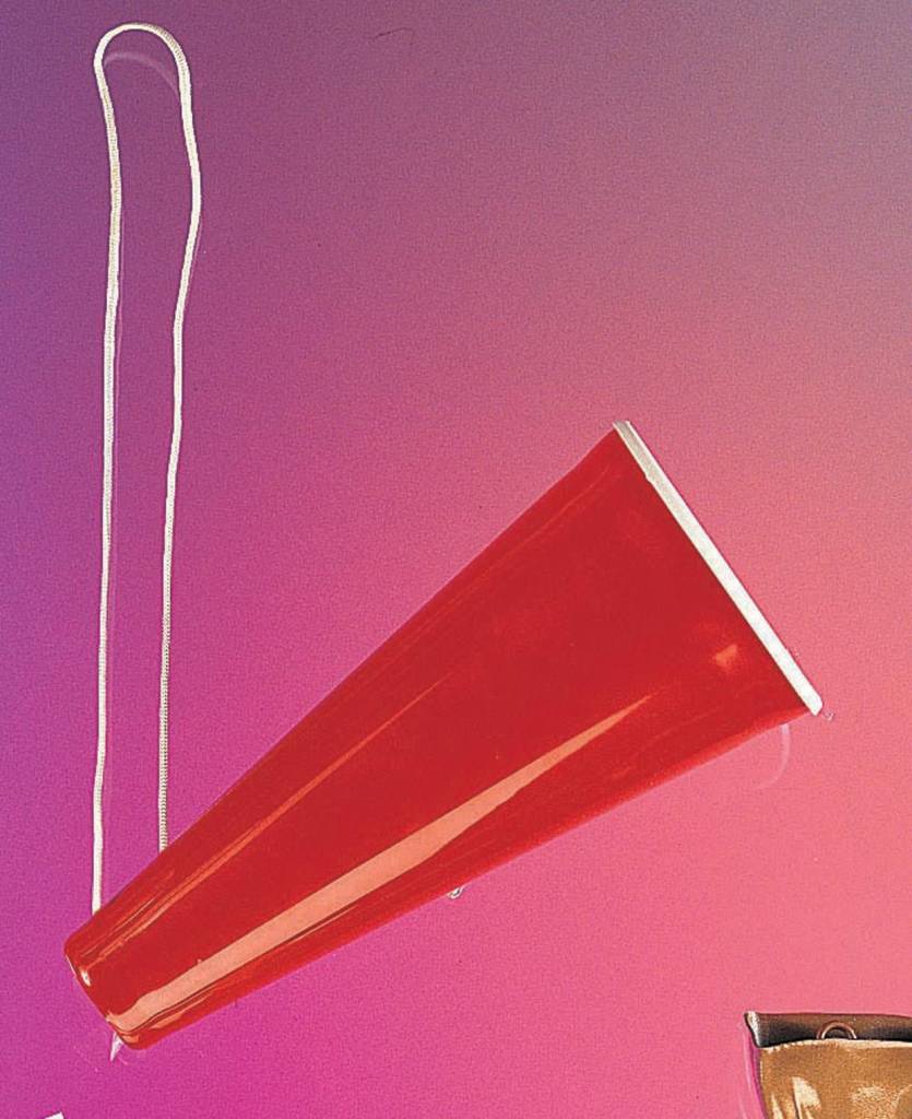 Megaphone - Red Plastic