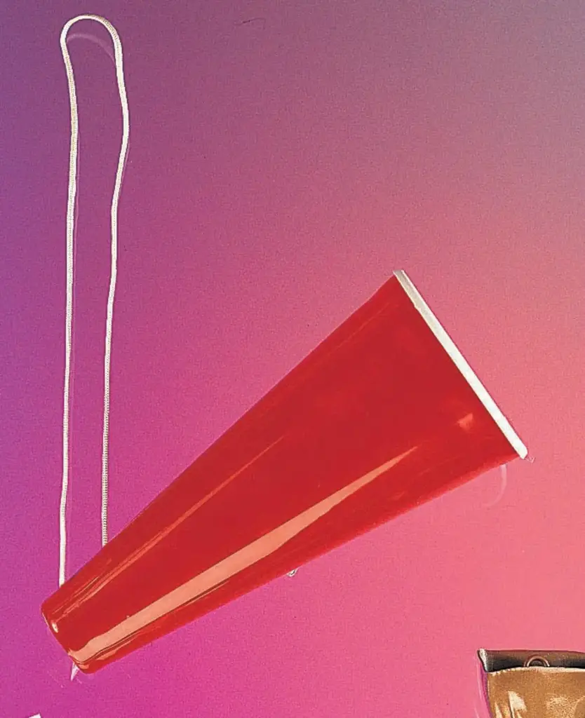 Megaphone - Red Plastic