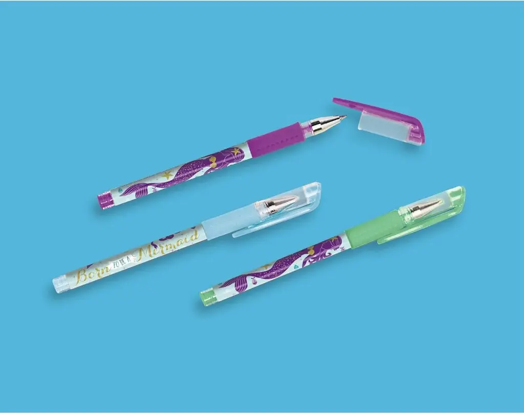 Mermaid Wishes Gel Pen Favors 10/pk