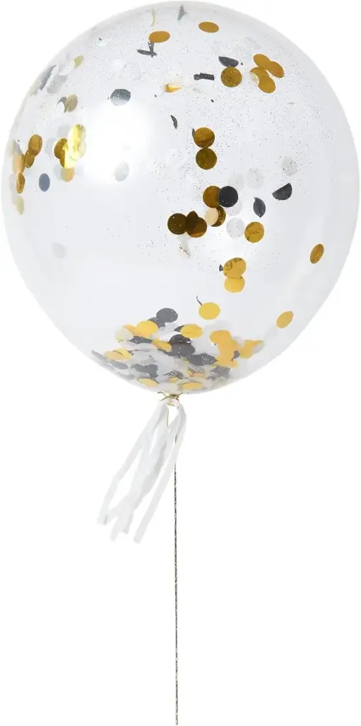 Metallic Confetti Balloon Kit