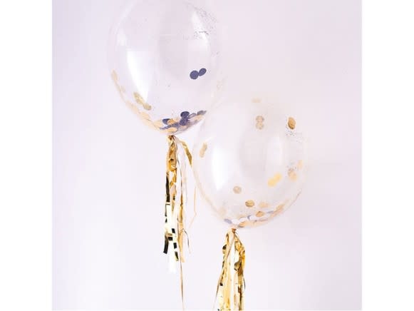 Metallic Confetti Balloon Kit