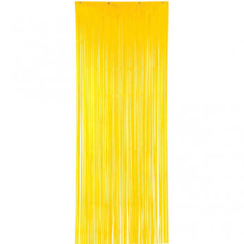 Metallic Curtain 2.43 M X 91 CM Yellow