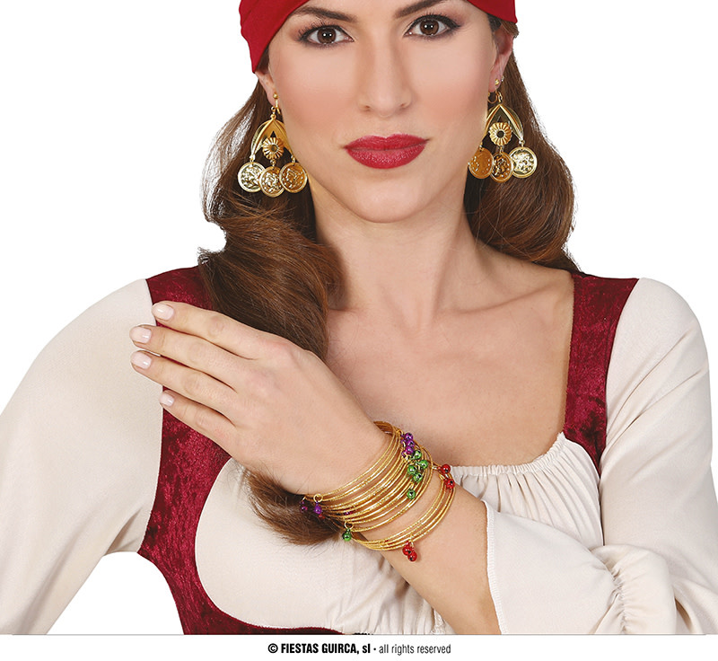 Metallic Zingara Bracelets