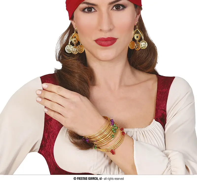 أساور زينغارا الغجرية المعدنية