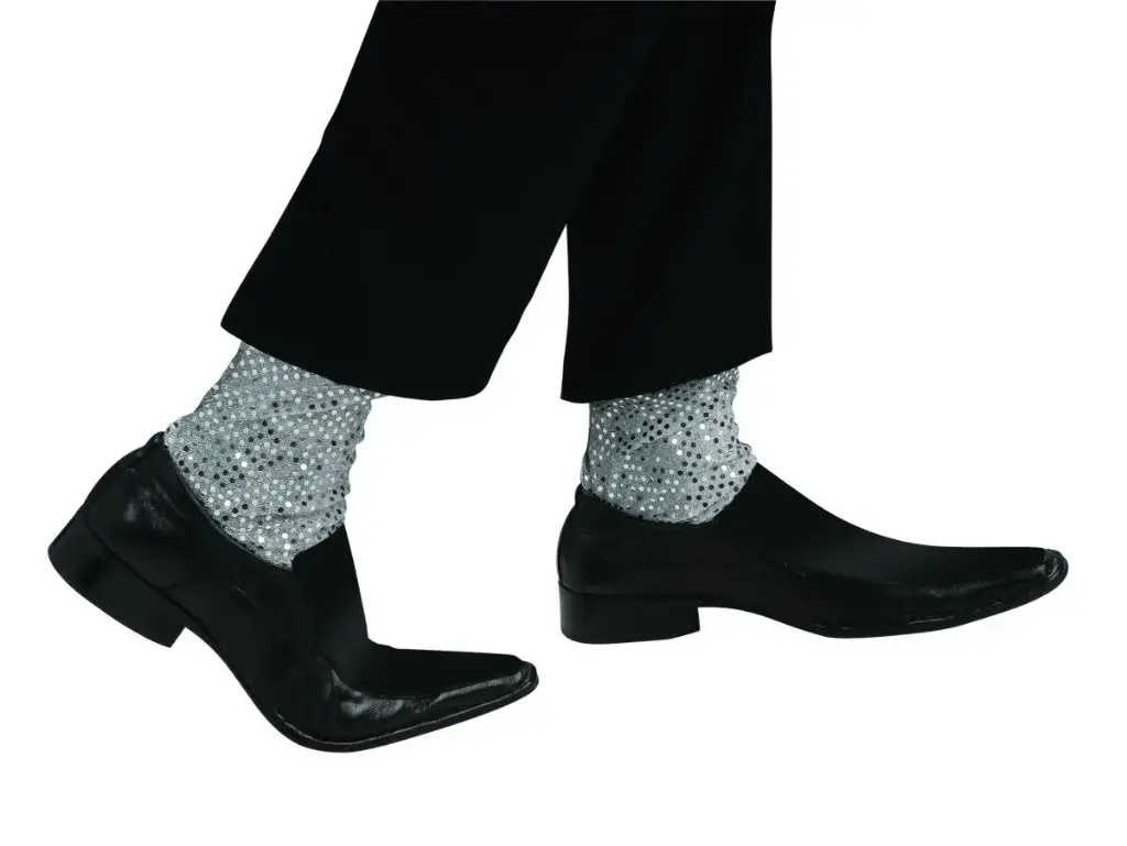 Michael Jackson Adult Sparkle Socks