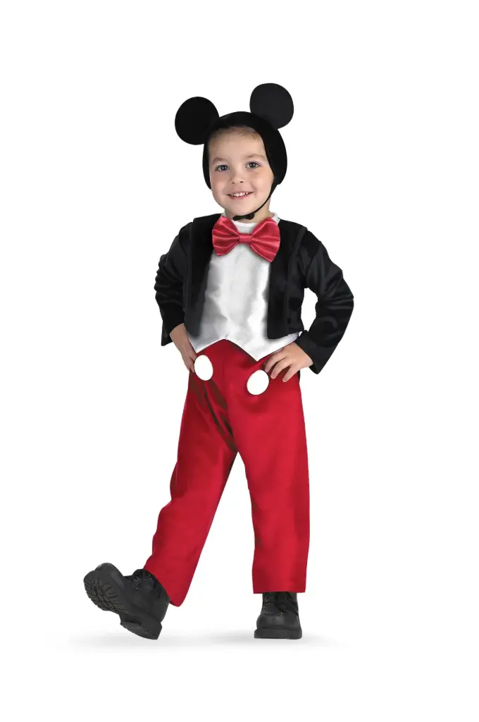 Mickey Mouse Deluxe Costume (4-6) Years Boys Child