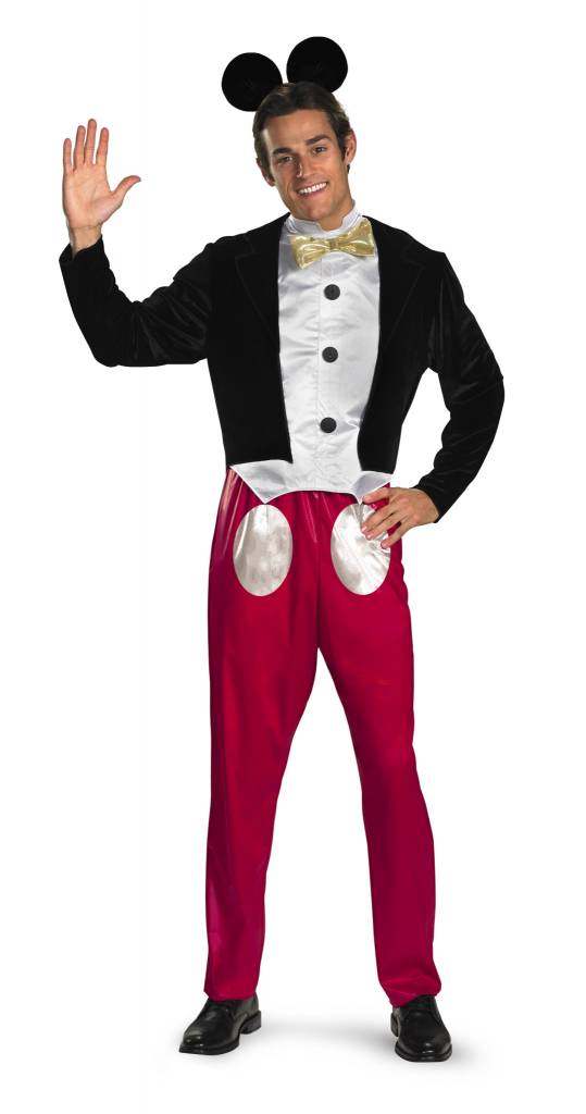 Mickey Mouse Men Costume XL/Adult